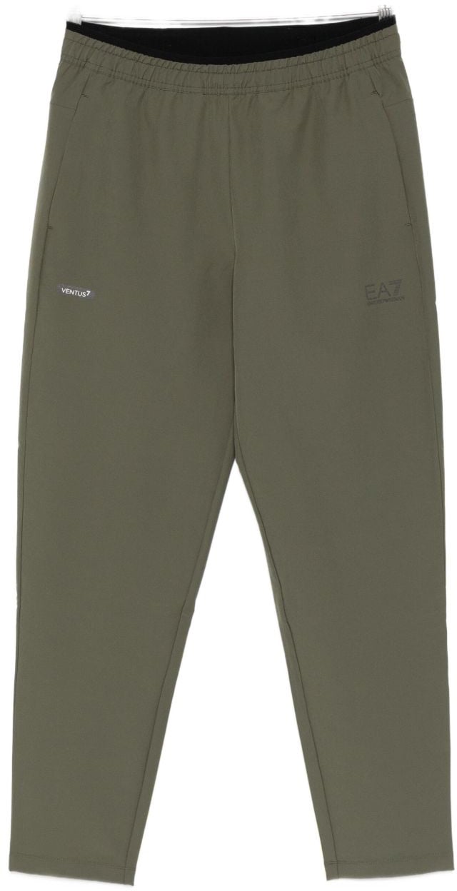 EA7 Trousers Green Groen