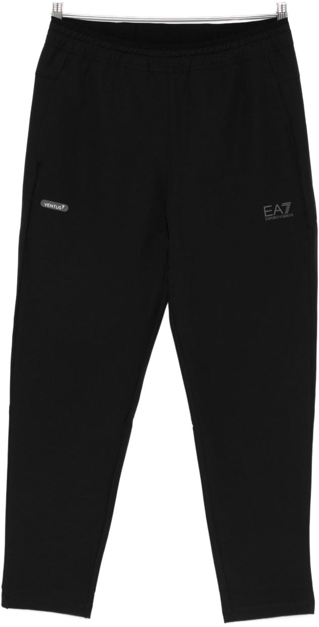 EA7 Trousers Black Zwart