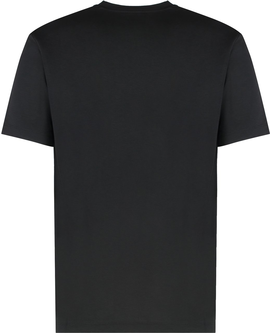 EA7 Logo print t-shirt Zwart