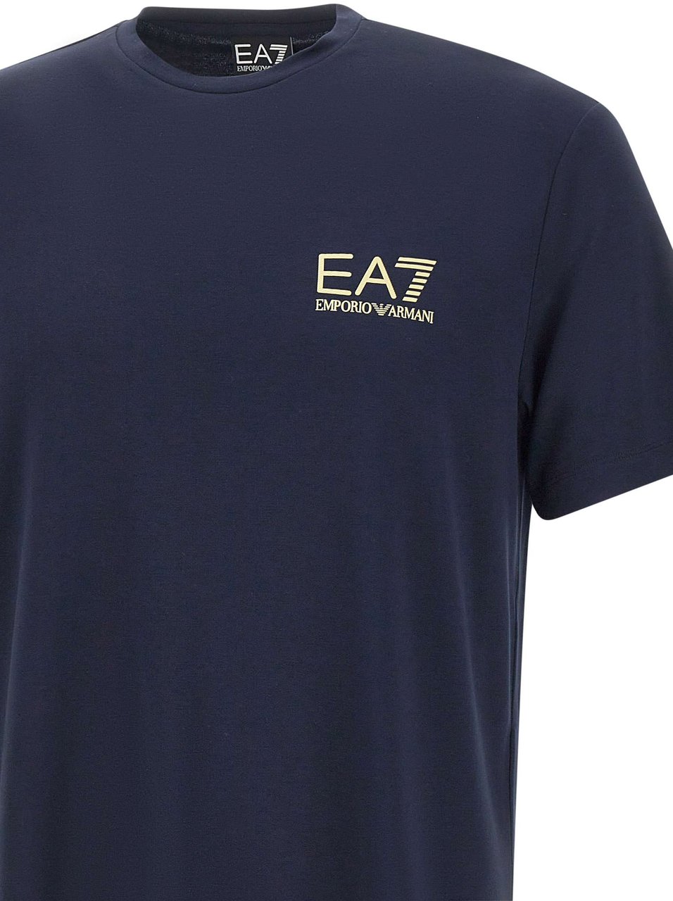 EA7 T-Shirts And Polos Blue Navy