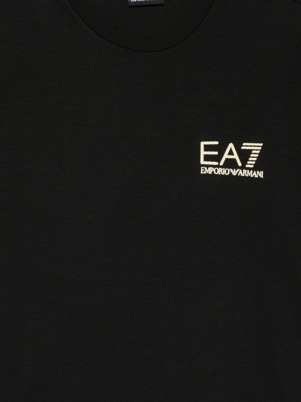 EA7 T-Shirts And Polos Black Zwart