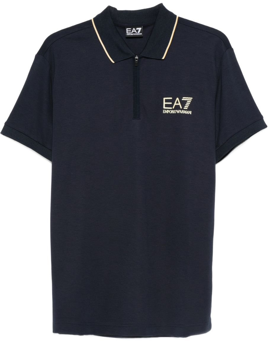 EA7 T-Shirts And Polos Blue Blauw