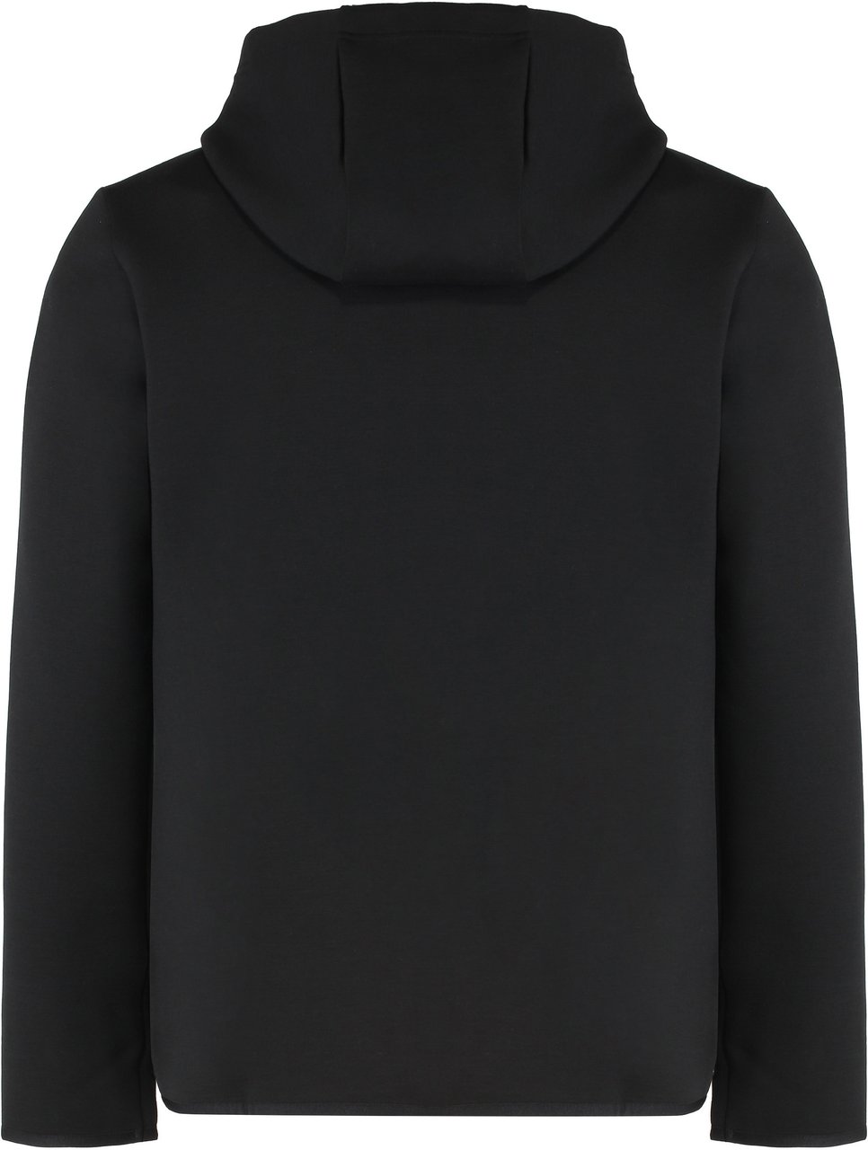 EA7 Full zip hoodie Zwart