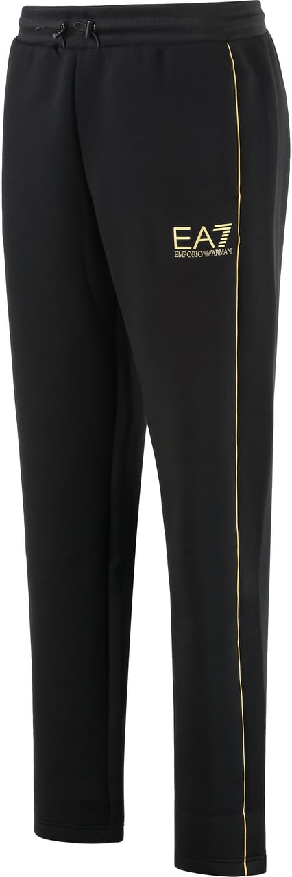 EA7 Soft Black Sports Pants Zwart