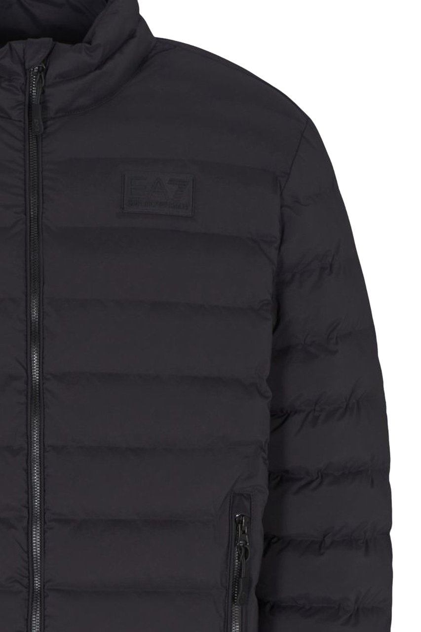 EA7 Coats Black Zwart