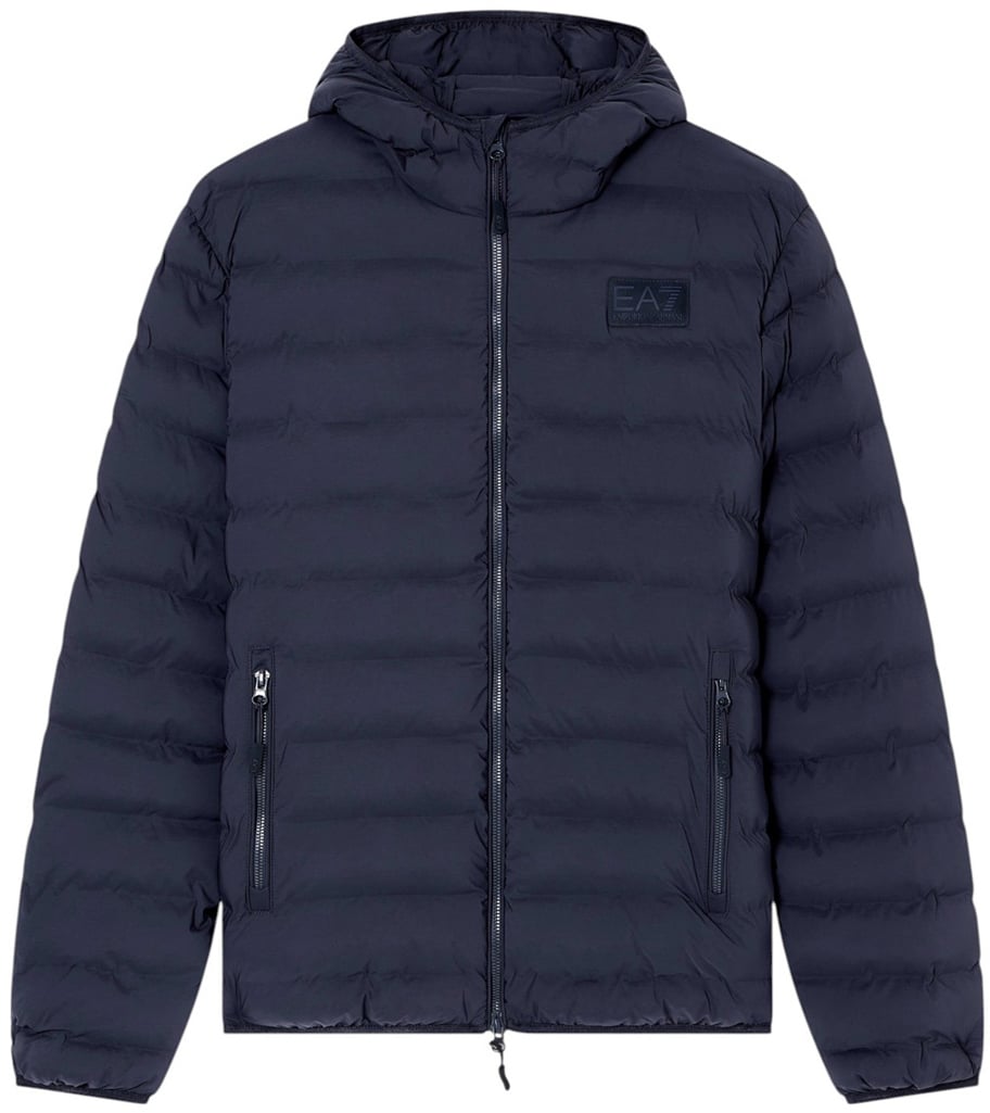 EA7 Coats Blu Armani Blauw