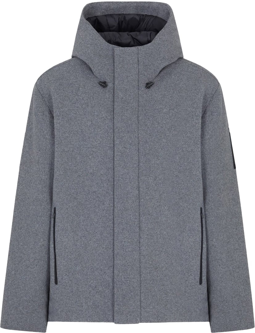 EA7 Coats Grey Grijs
