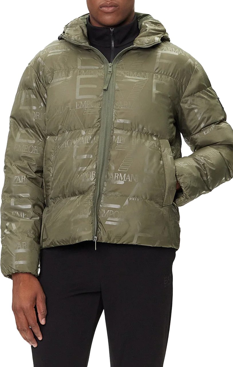 EA7 Coats Grey Grijs