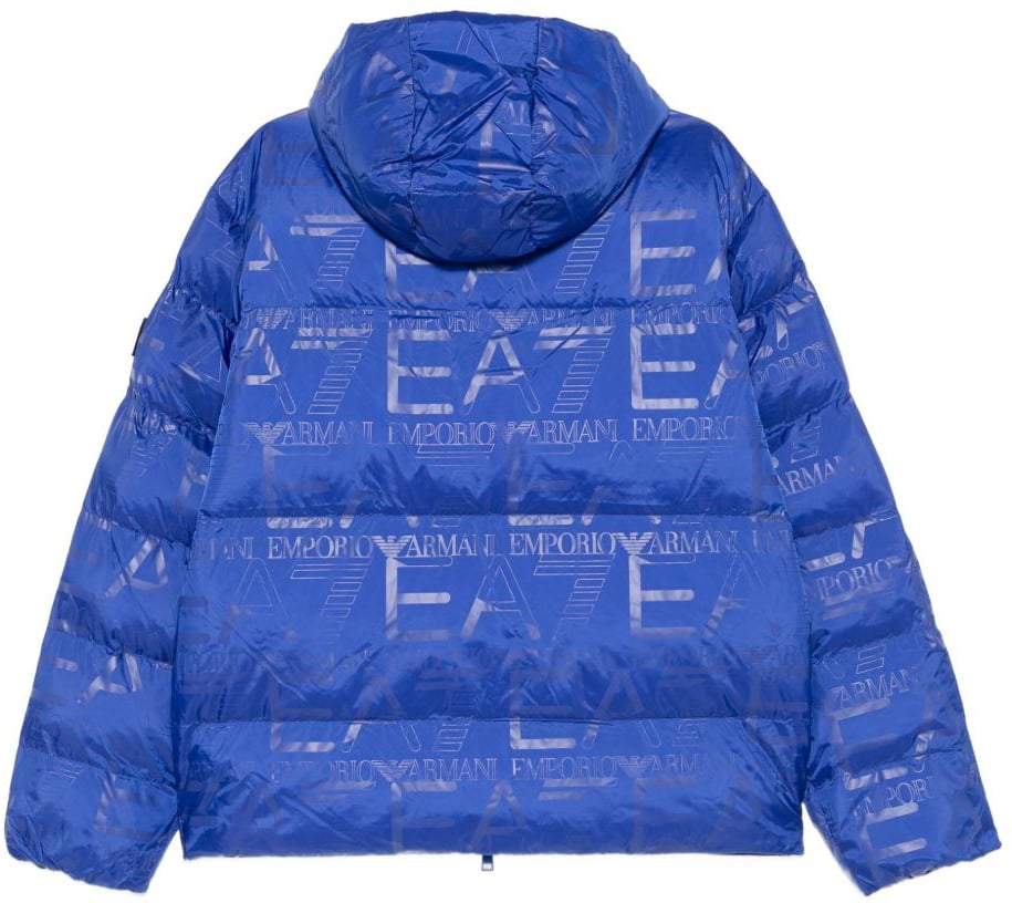 EA7 Coats Blue Blauw
