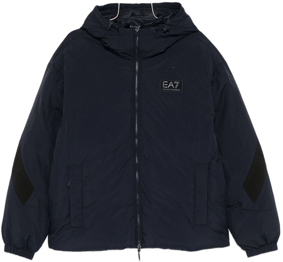 EA7 Coats Blue Blauw