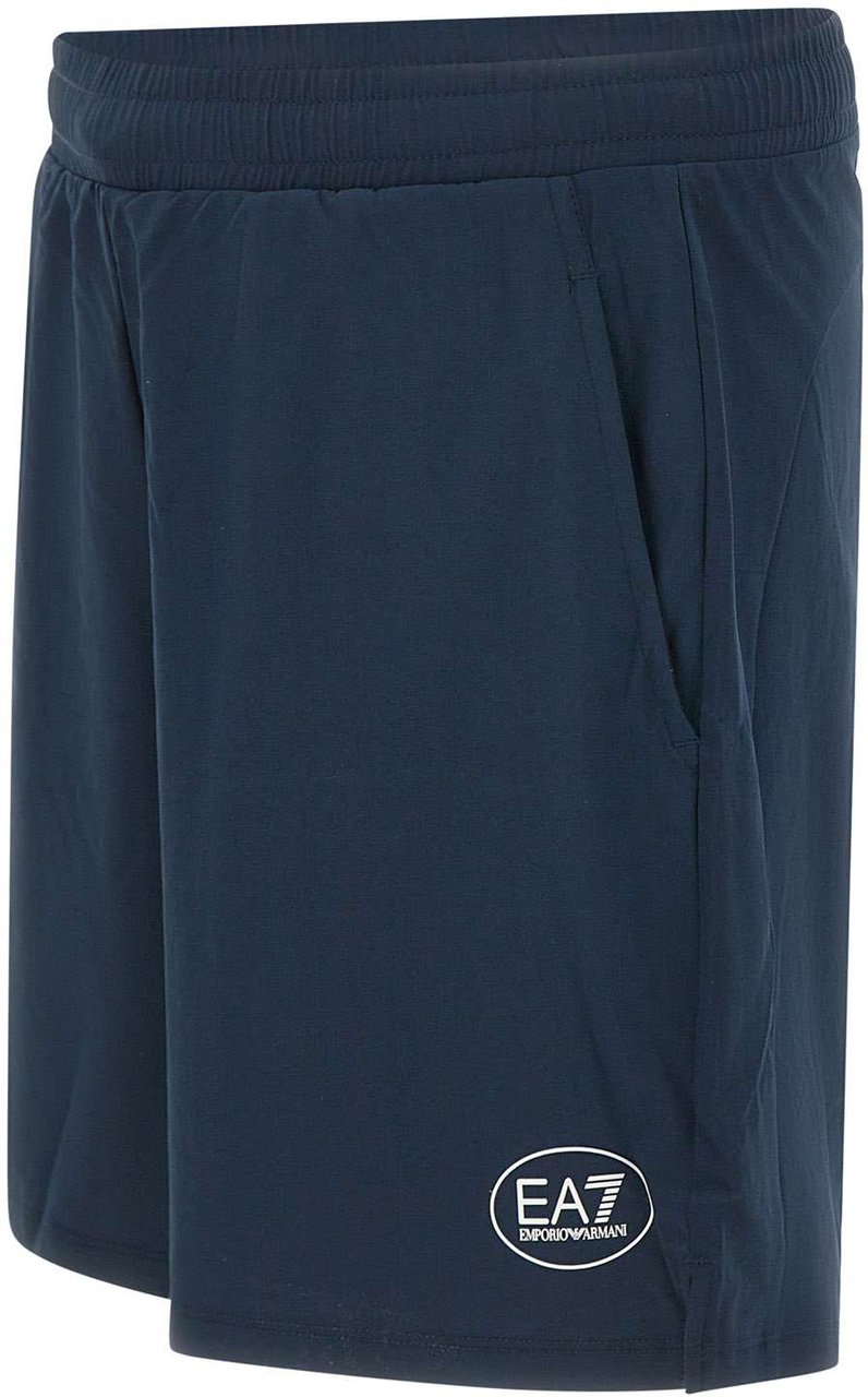 EA7 Shorts Blue Blauw