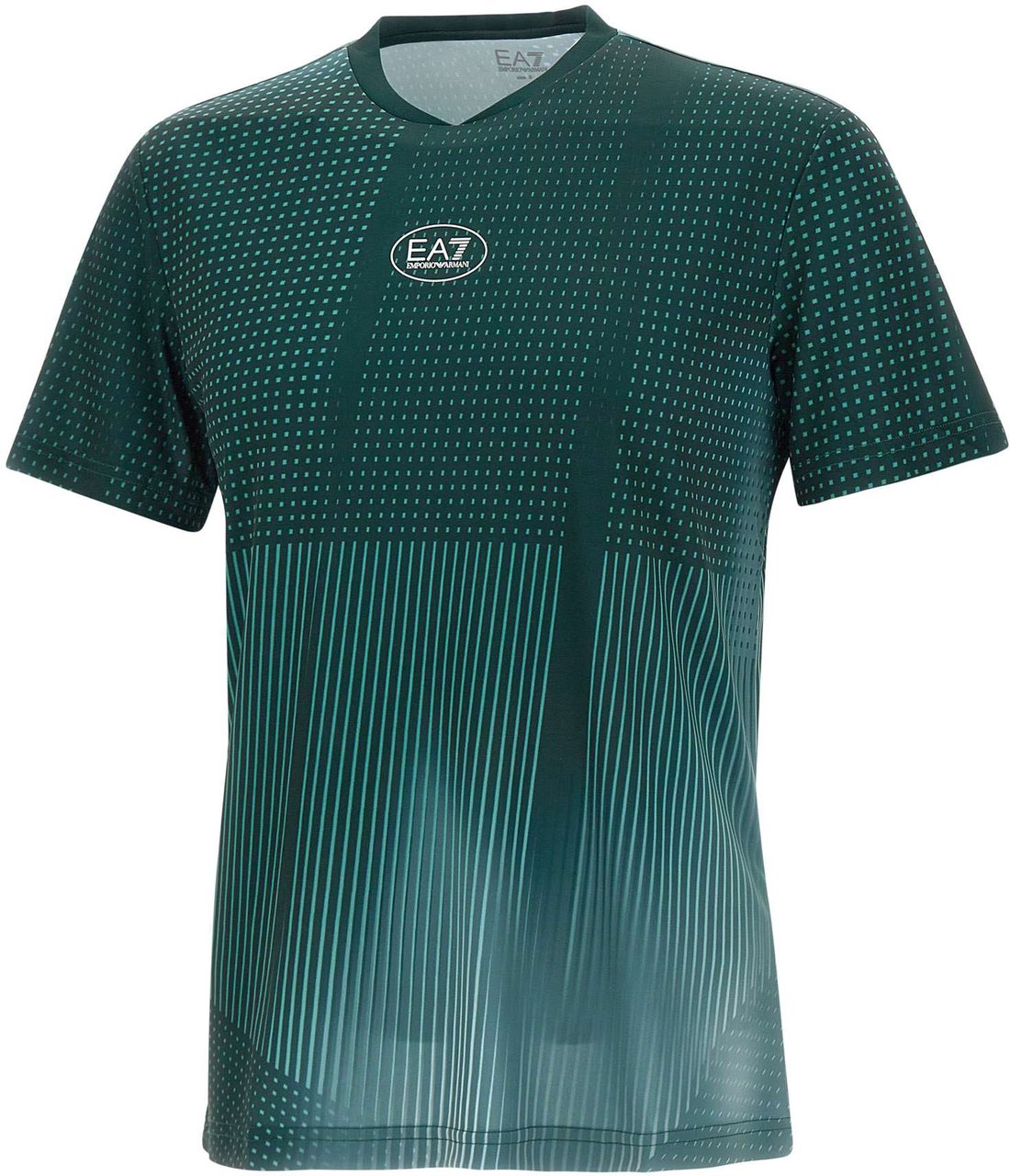 EA7 T-Shirts And Polos Green Groen