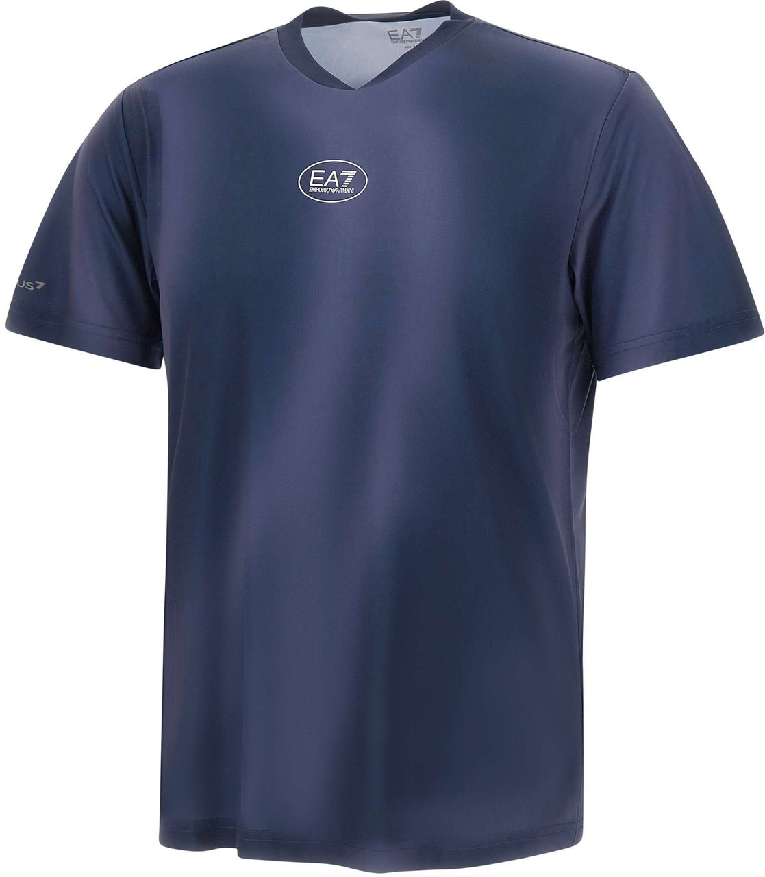 EA7 T-Shirts And Polos Blue Blauw