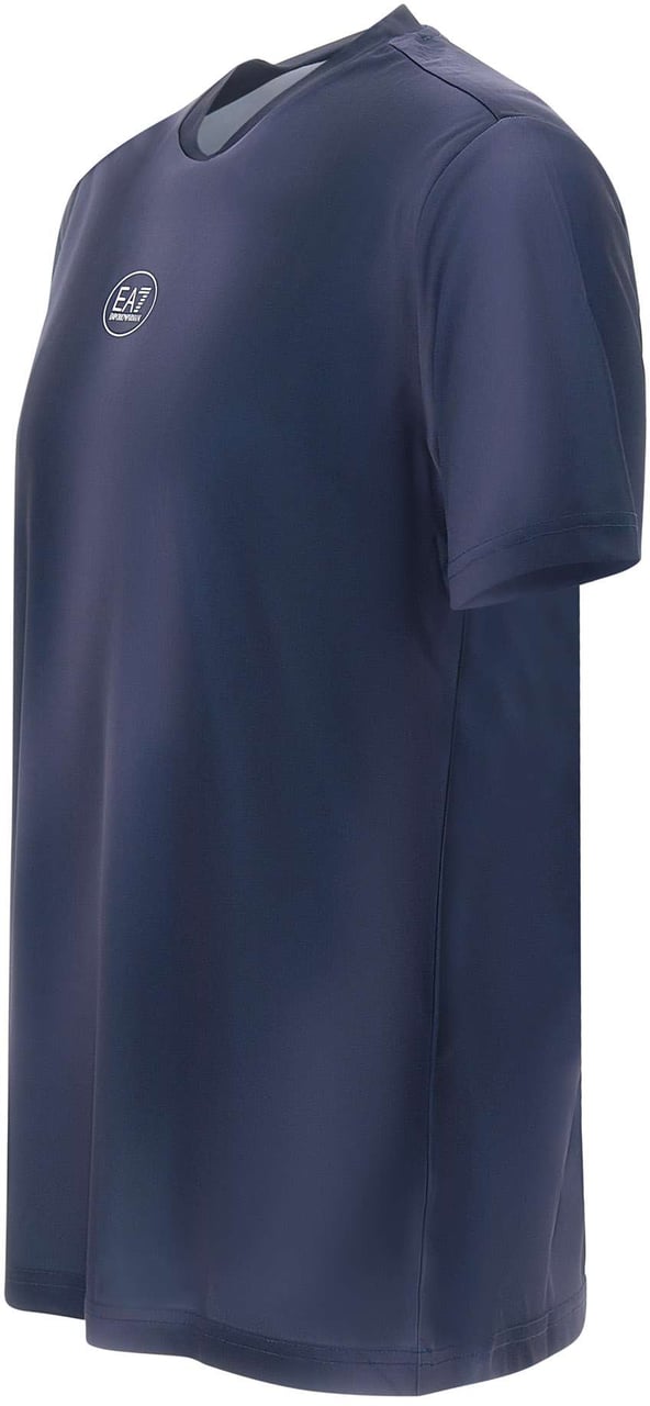EA7 T-Shirts And Polos Blue Blauw