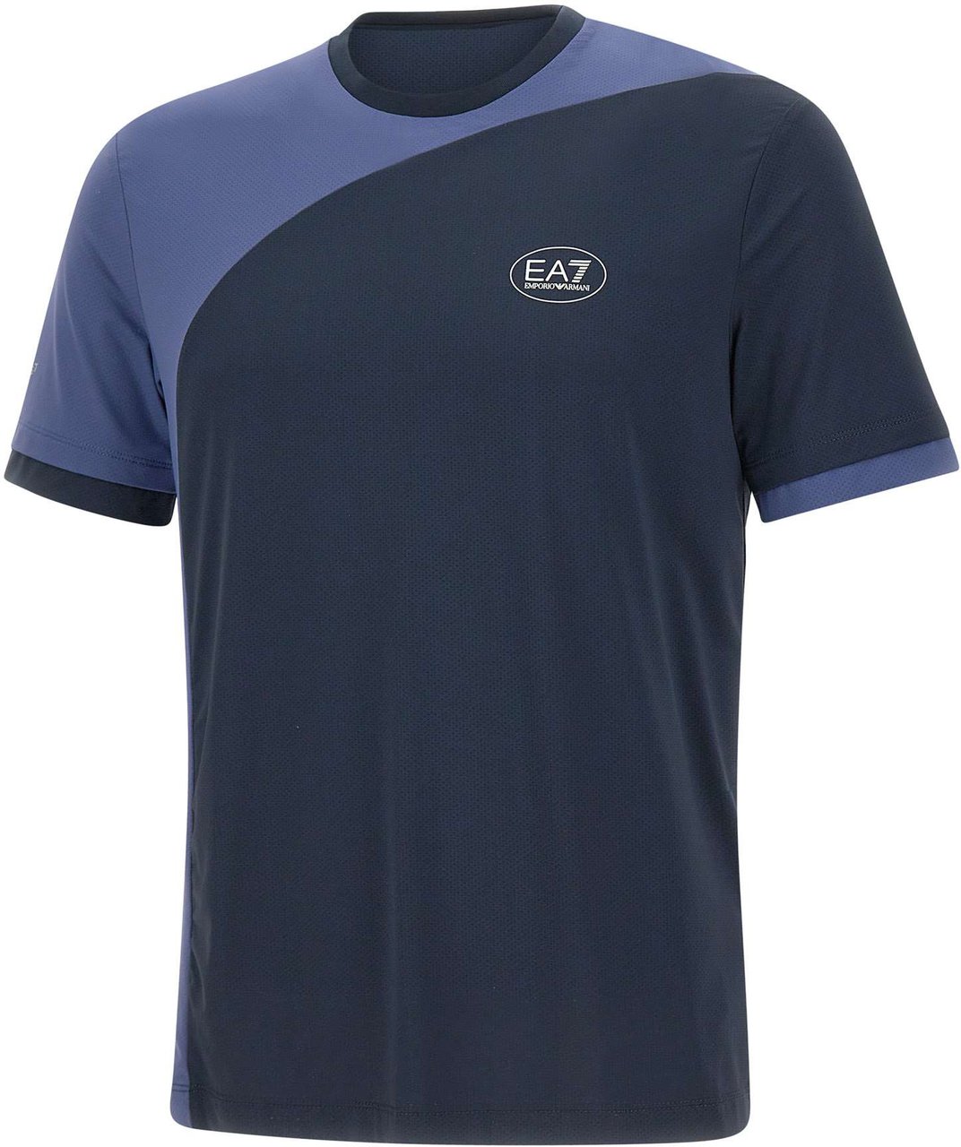 EA7 T-Shirts And Polos Blue Blauw