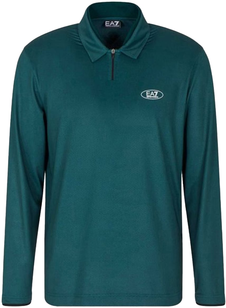 EA7 T-Shirts And Polos Verde Bosco Groen