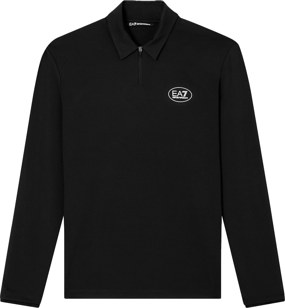 EA7 T-Shirts And Polos Black Zwart