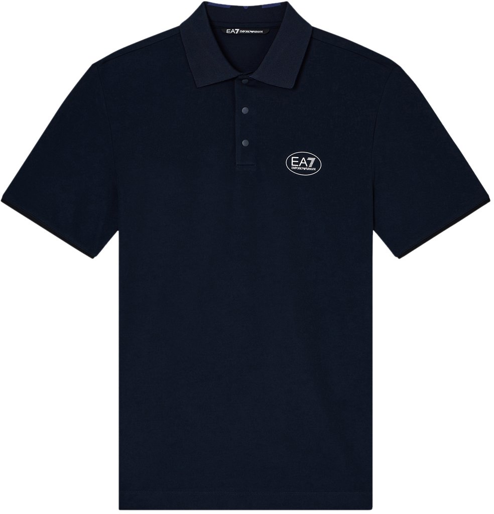 EA7 T-Shirts And Polos Blu Armani Blauw