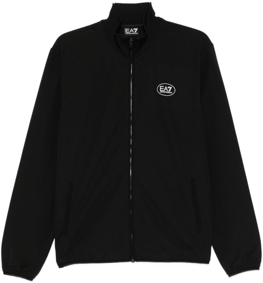 EA7 Sweaters Black Zwart