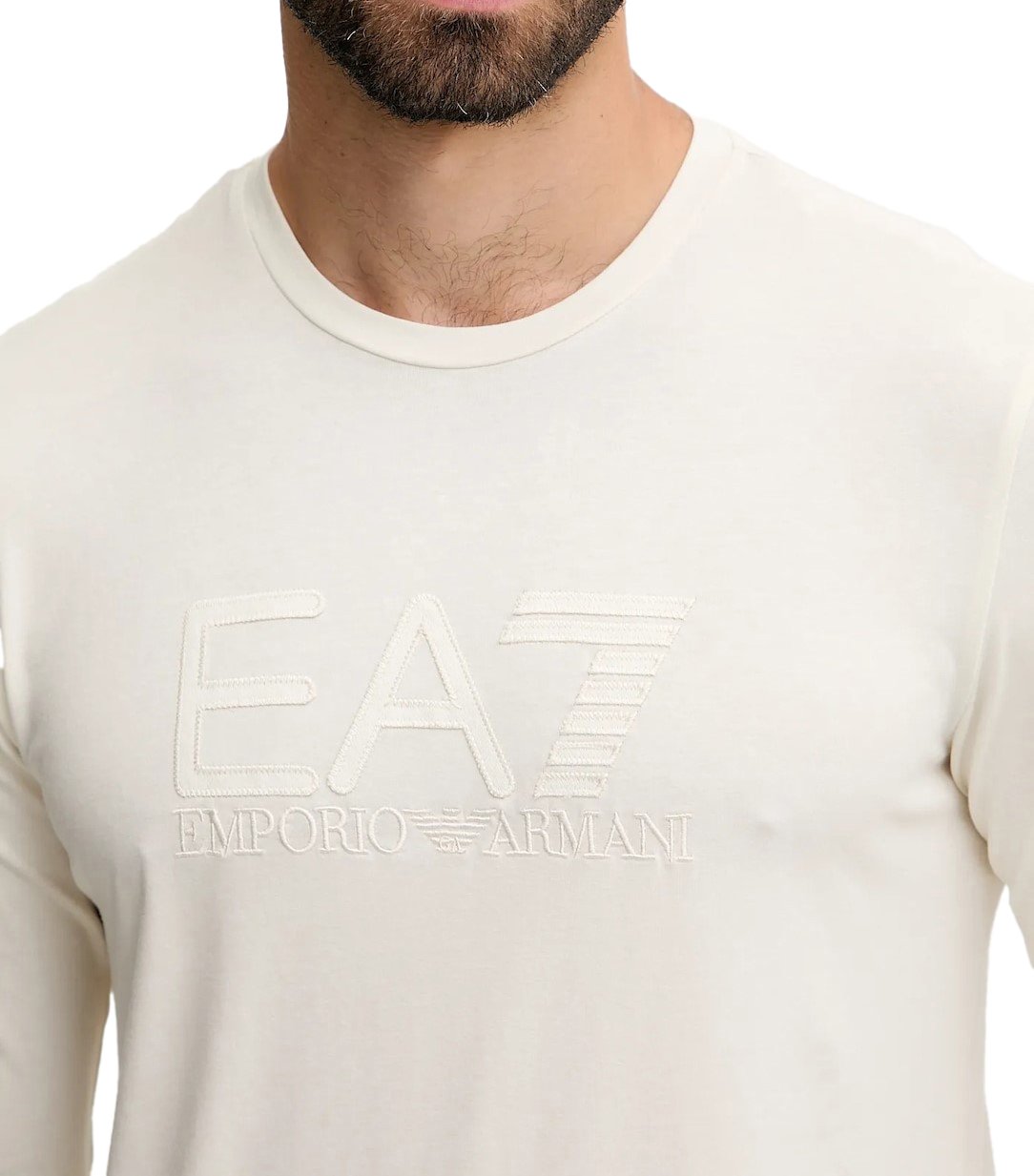 EA7 T-Shirts And Polos Beige Beige