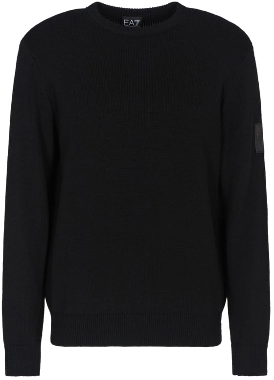 EA7 Sweaters Black Zwart
