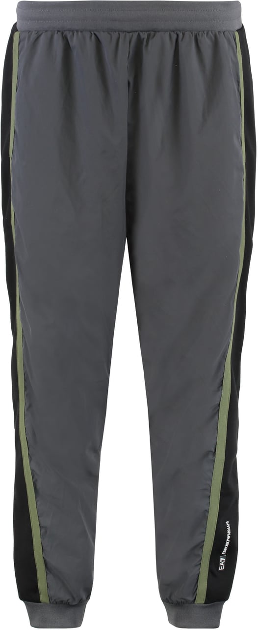 EA7 Techno fabric track pants Grijs