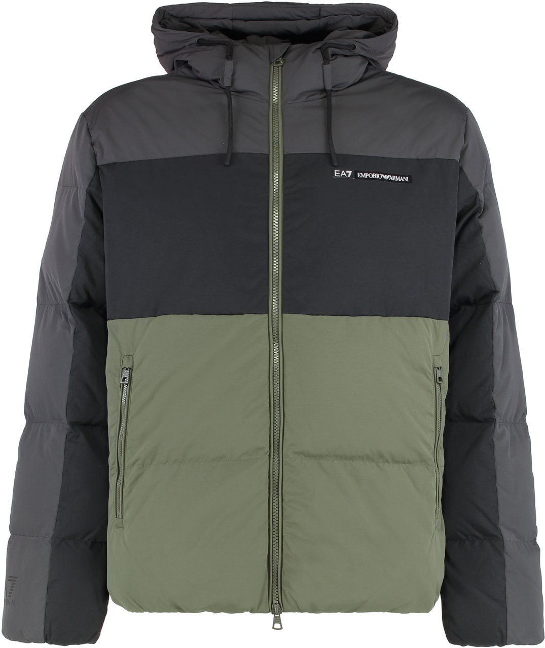 EA7 Puffer jacket in nylon Divers