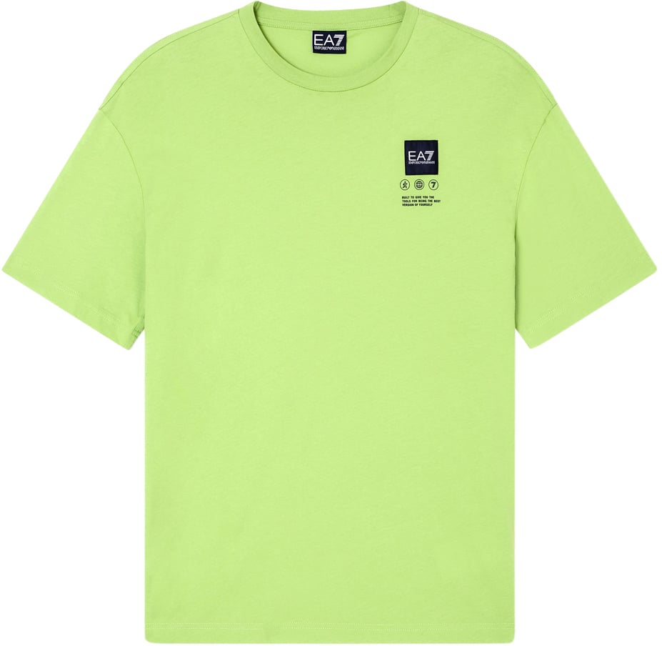 EA7 T-Shirts And Polos Lime Groen