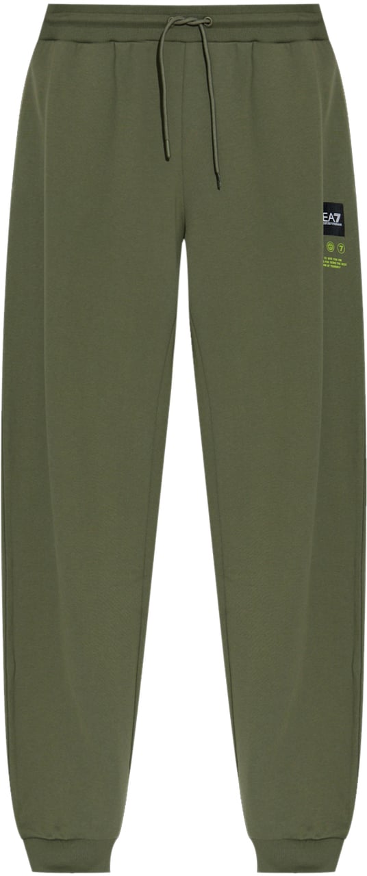 EA7 Trousers Green Groen