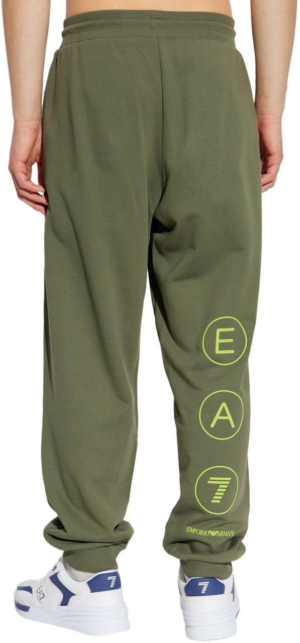 EA7 Trousers Green Groen