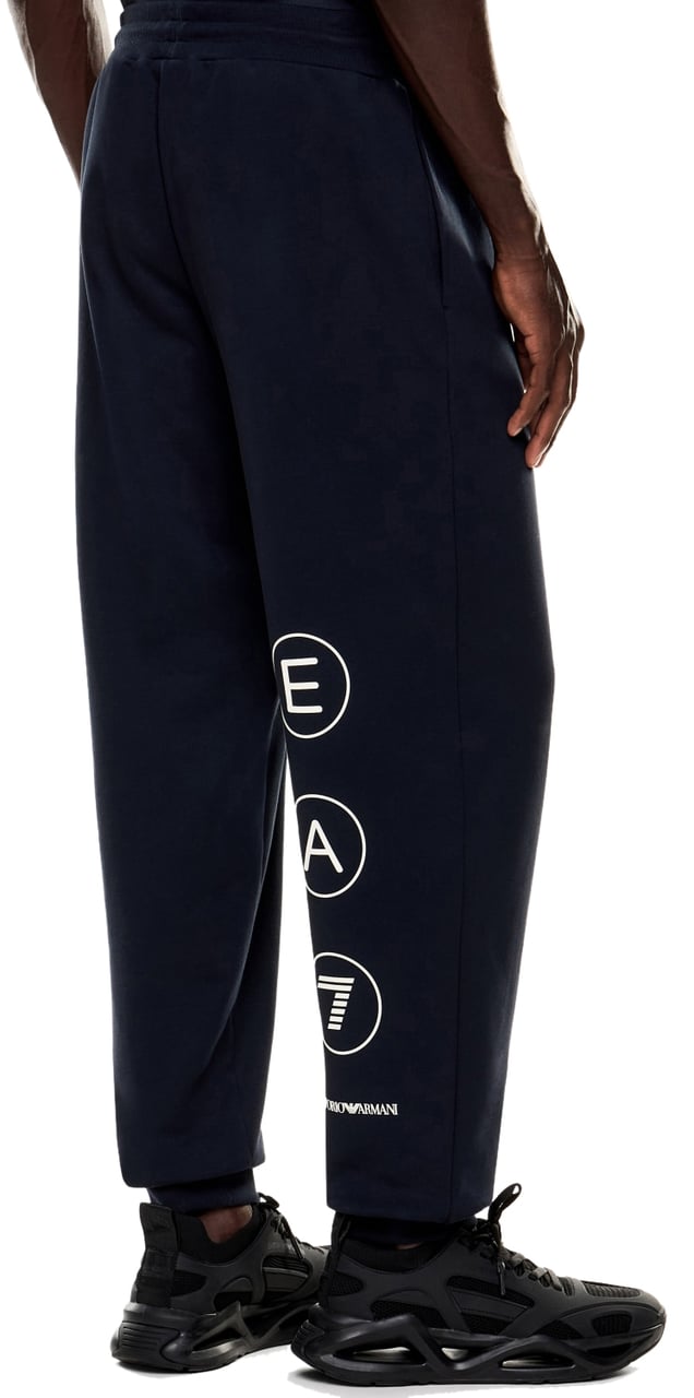 EA7 Trousers Blu Armani Blauw