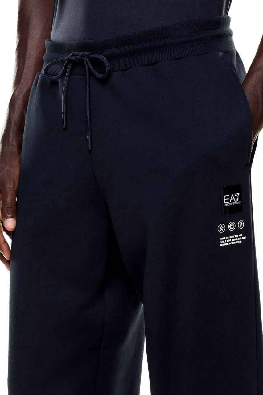 EA7 Trousers Blu Armani Blauw