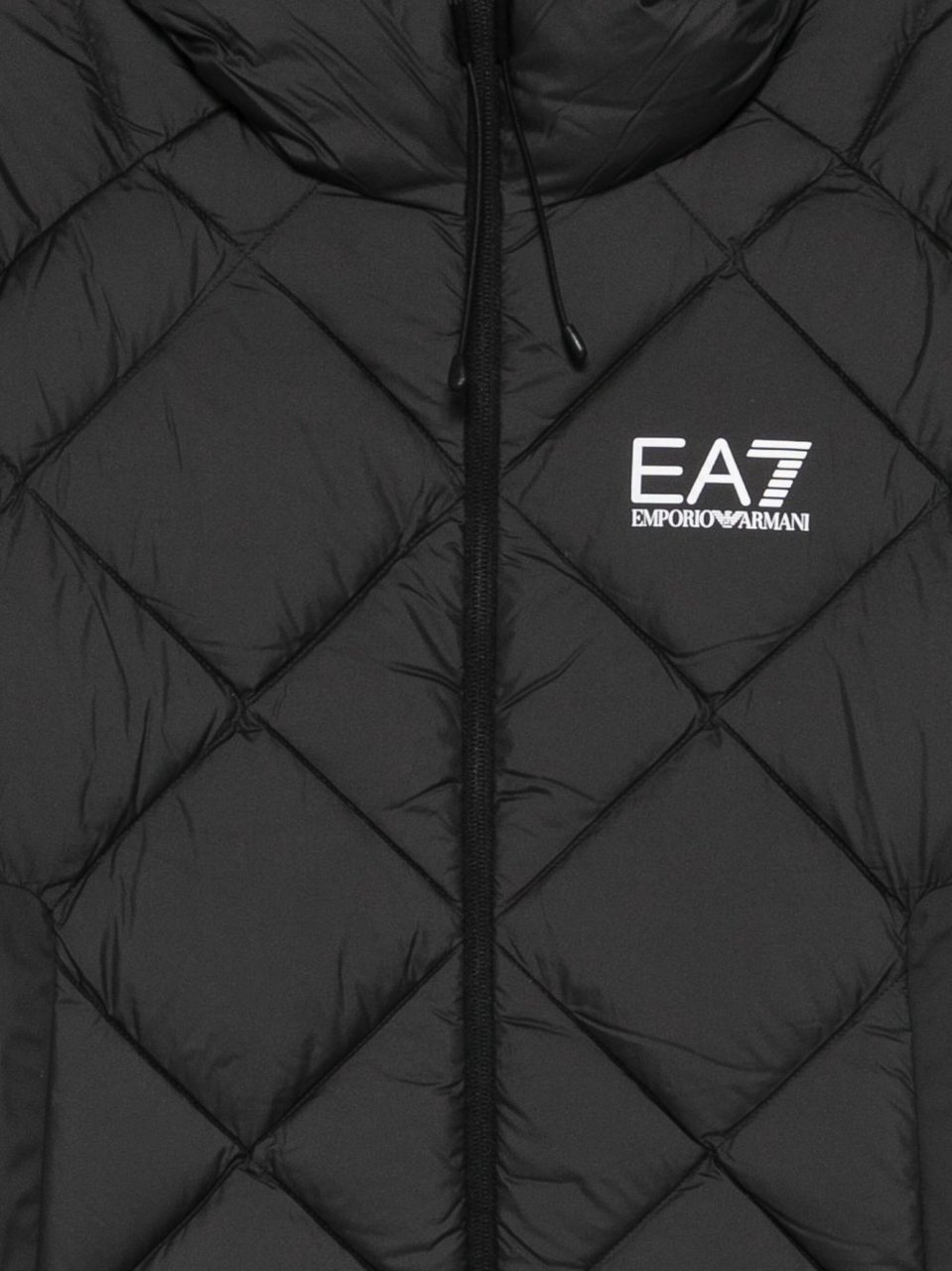 EA7 Coats Black Zwart