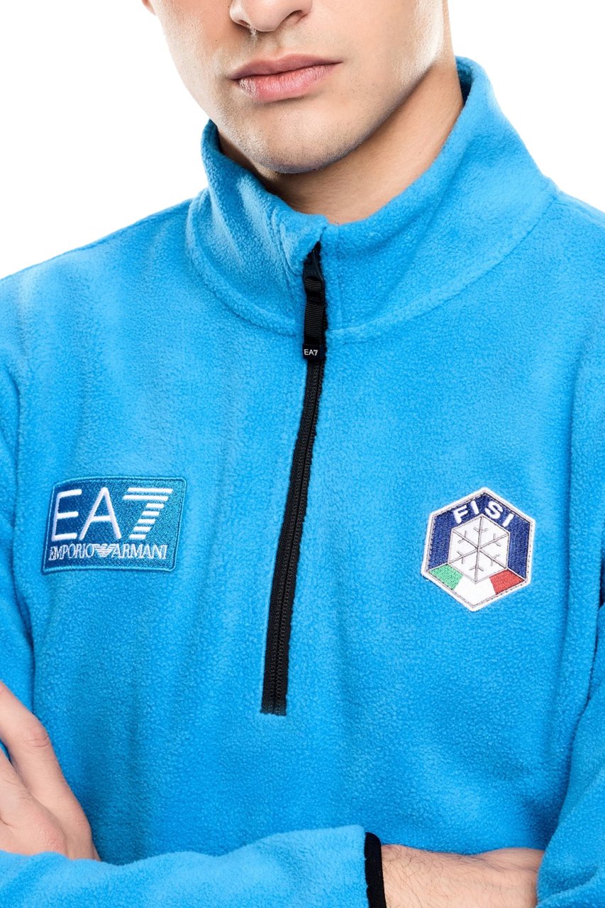 EA7 Sweaters Blue Blauw
