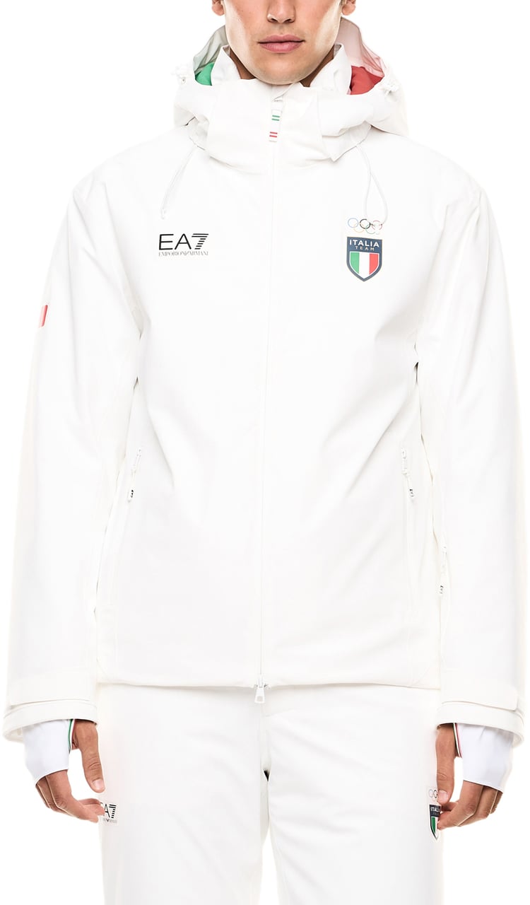 EA7 Jackets White Wit