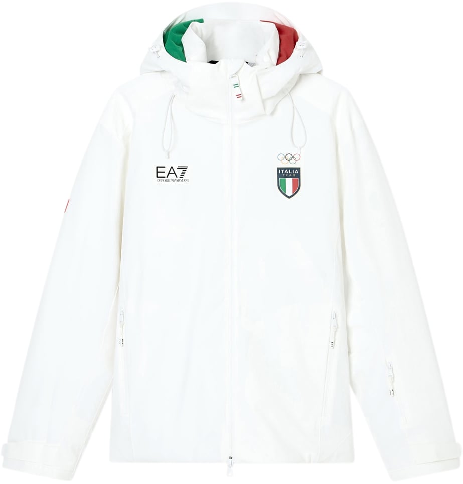 EA7 Jackets White Wit