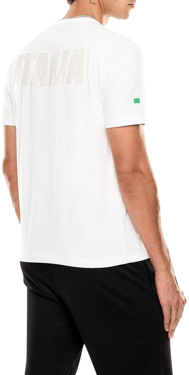 EA7 Capsul Olimpiadi Milano-cortina 2026  T.shirt Ea7 By Emporio Armani Wit