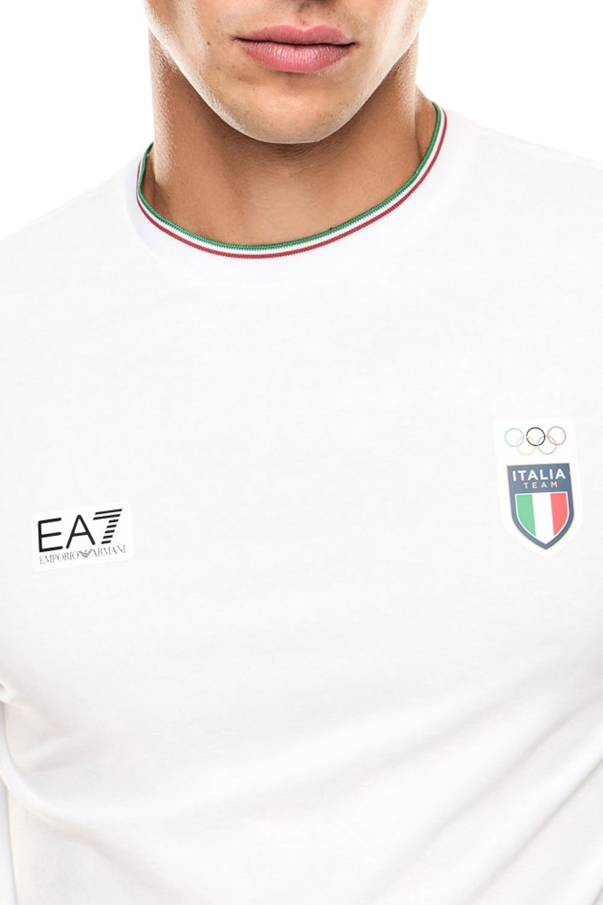 EA7 T-Shirts And Polos White Wit