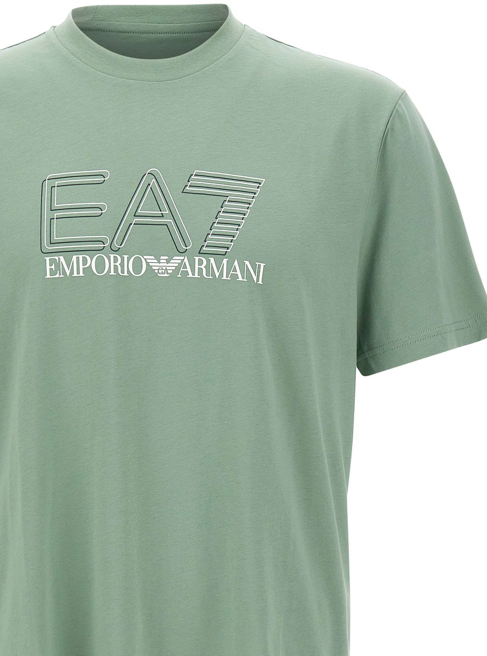 EA7 T-Shirts And Polos Green Lime