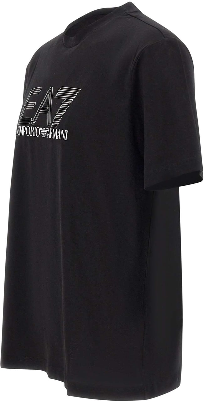 EA7 T-Shirts And Polos Black Zwart