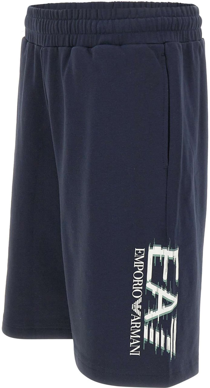 EA7 Shorts Blue Blauw