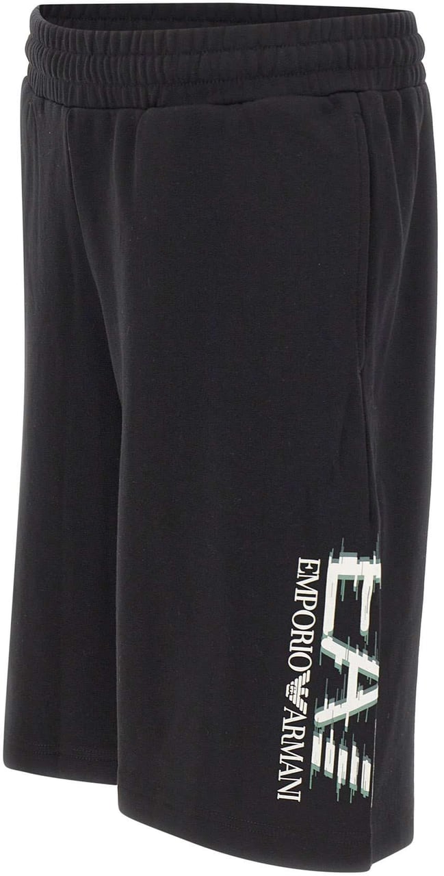 EA7 Shorts Black Zwart