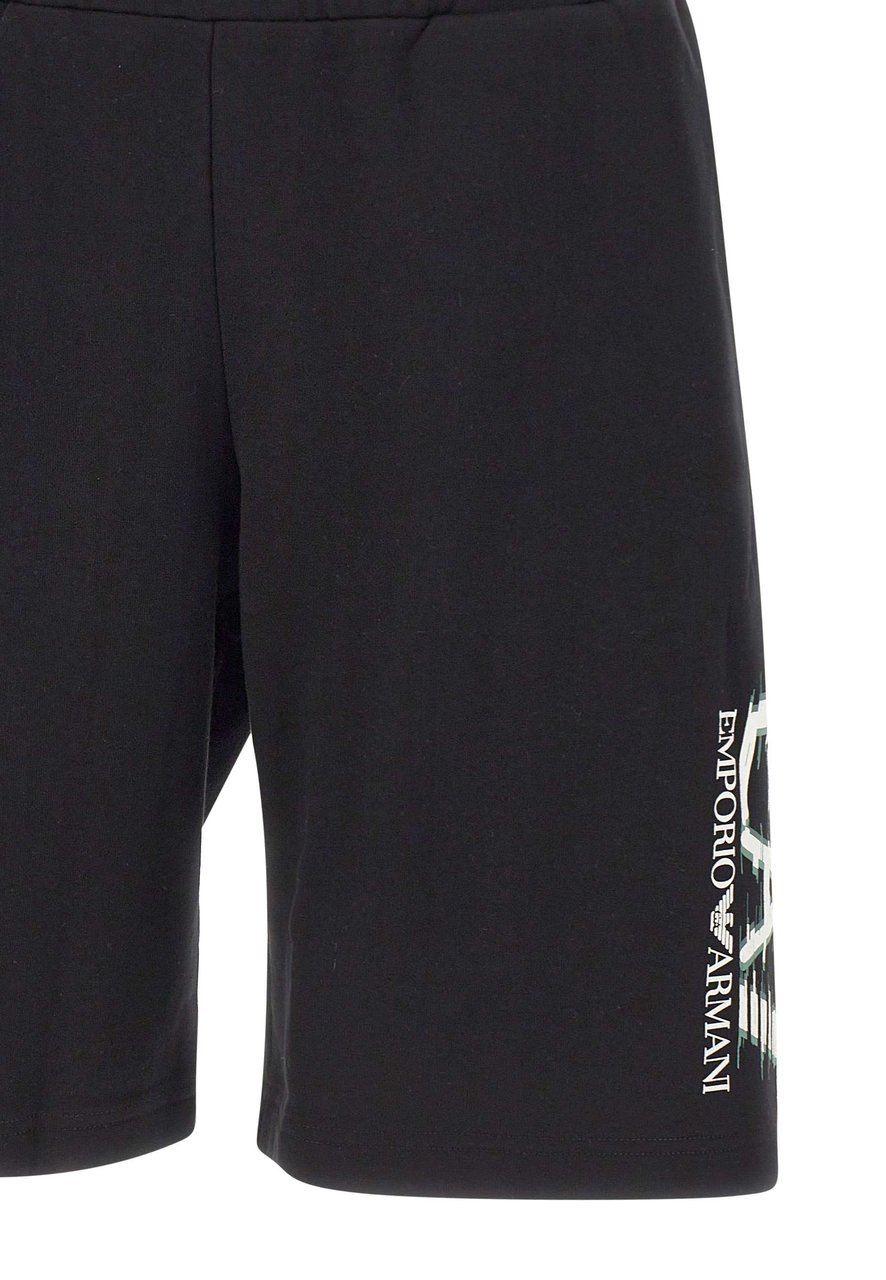 EA7 Shorts Black Zwart