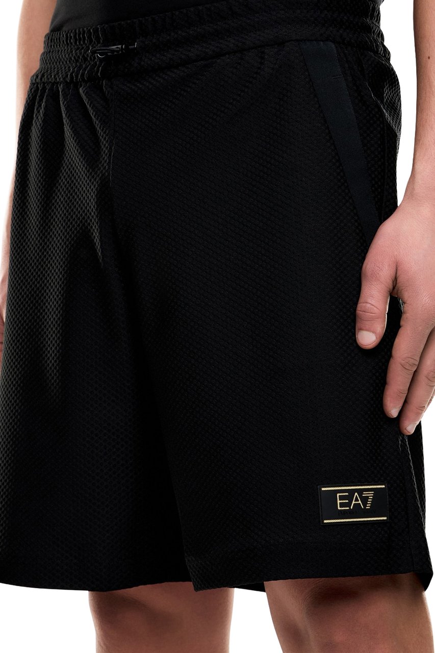EA7 Shorts Black Zwart