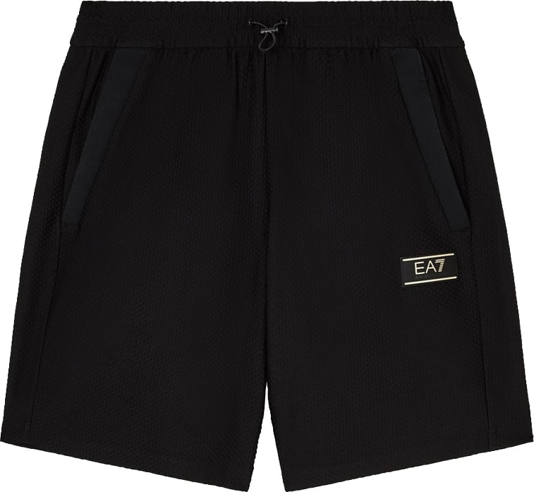 EA7 Shorts Black Zwart