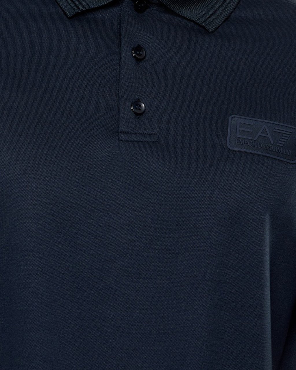 EA7 T-Shirts And Polos Armani Blue Blauw