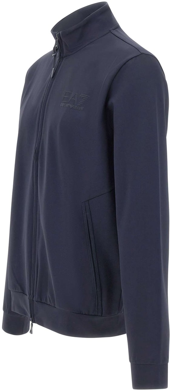 EA7 Sweaters Blue Blauw