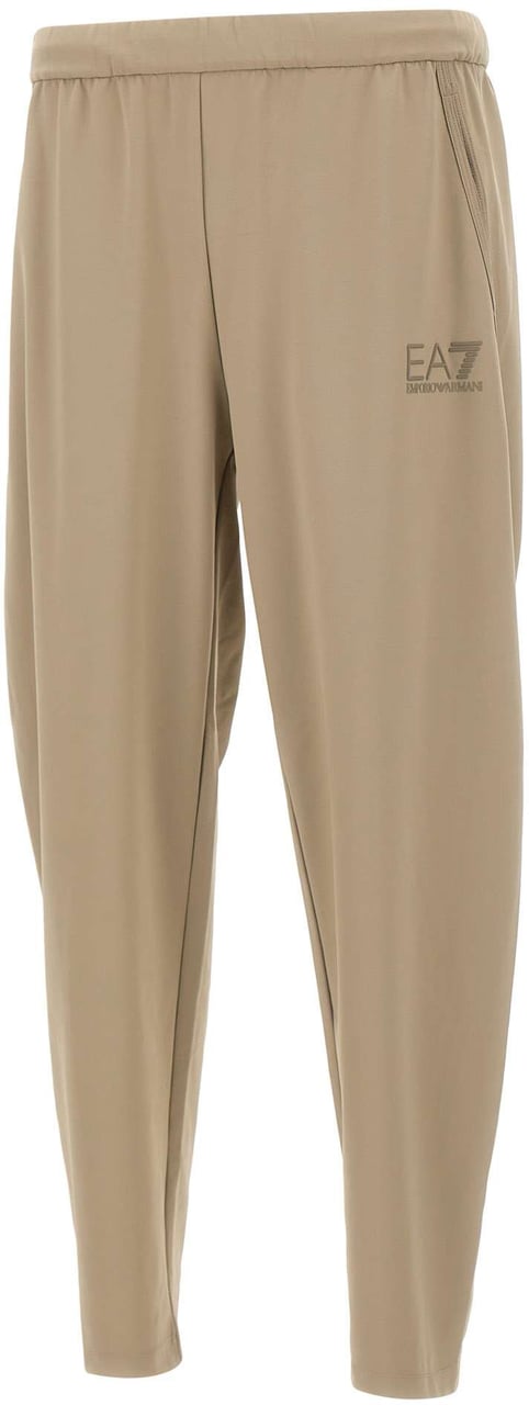 EA7 Trousers Beige Beige