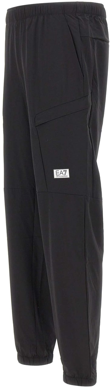 EA7 Trousers Black Zwart