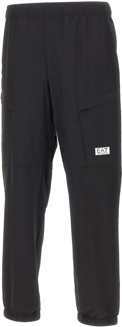 EA7 Trousers Black Zwart